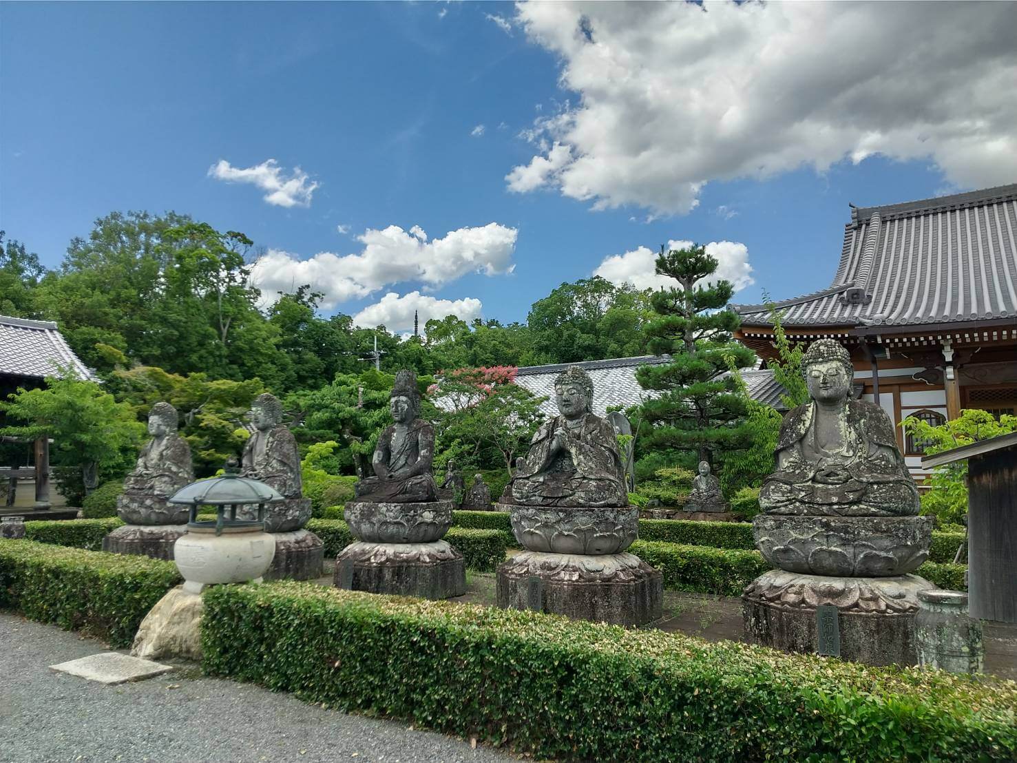 蓮華寺五智如来像
